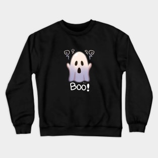 Boo! Ghost - Halloween Crewneck Sweatshirt